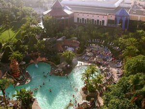 Neverland Pool, Disneyland Hotel