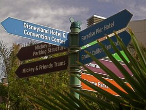 Disneyland Hotel Sign